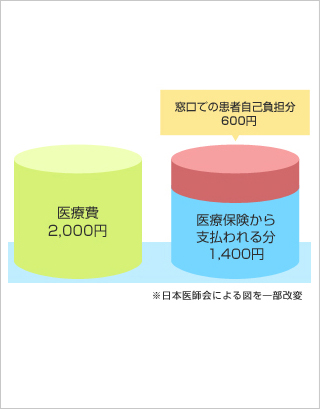 医療費の内訳 / 医療費支払いの流れ